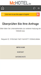 Mobile Screenshot of hotelpreisvergleich.mchotel.de